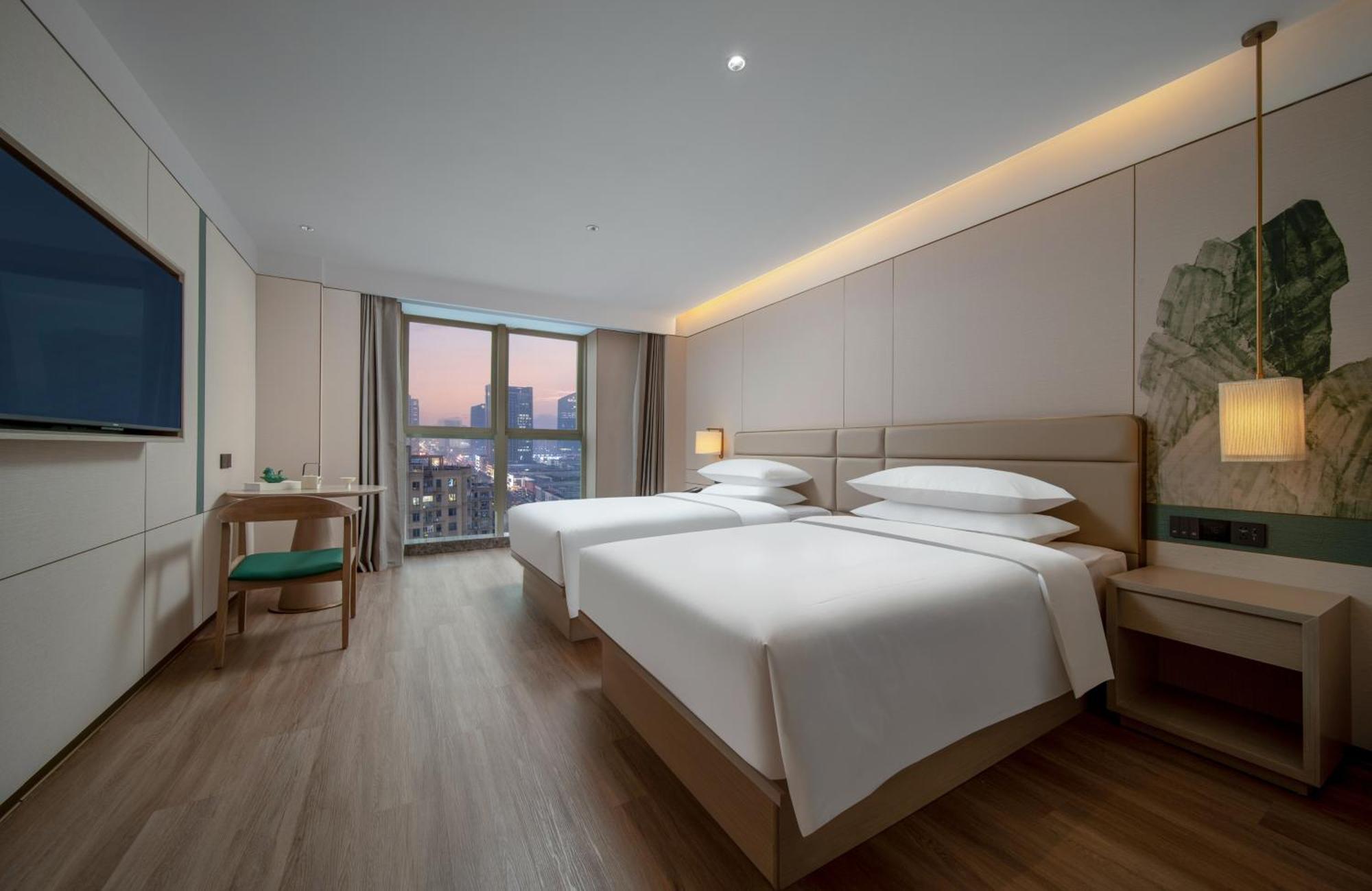 Manju Hotel Shaoxing Keqiao Wanda Exterior foto